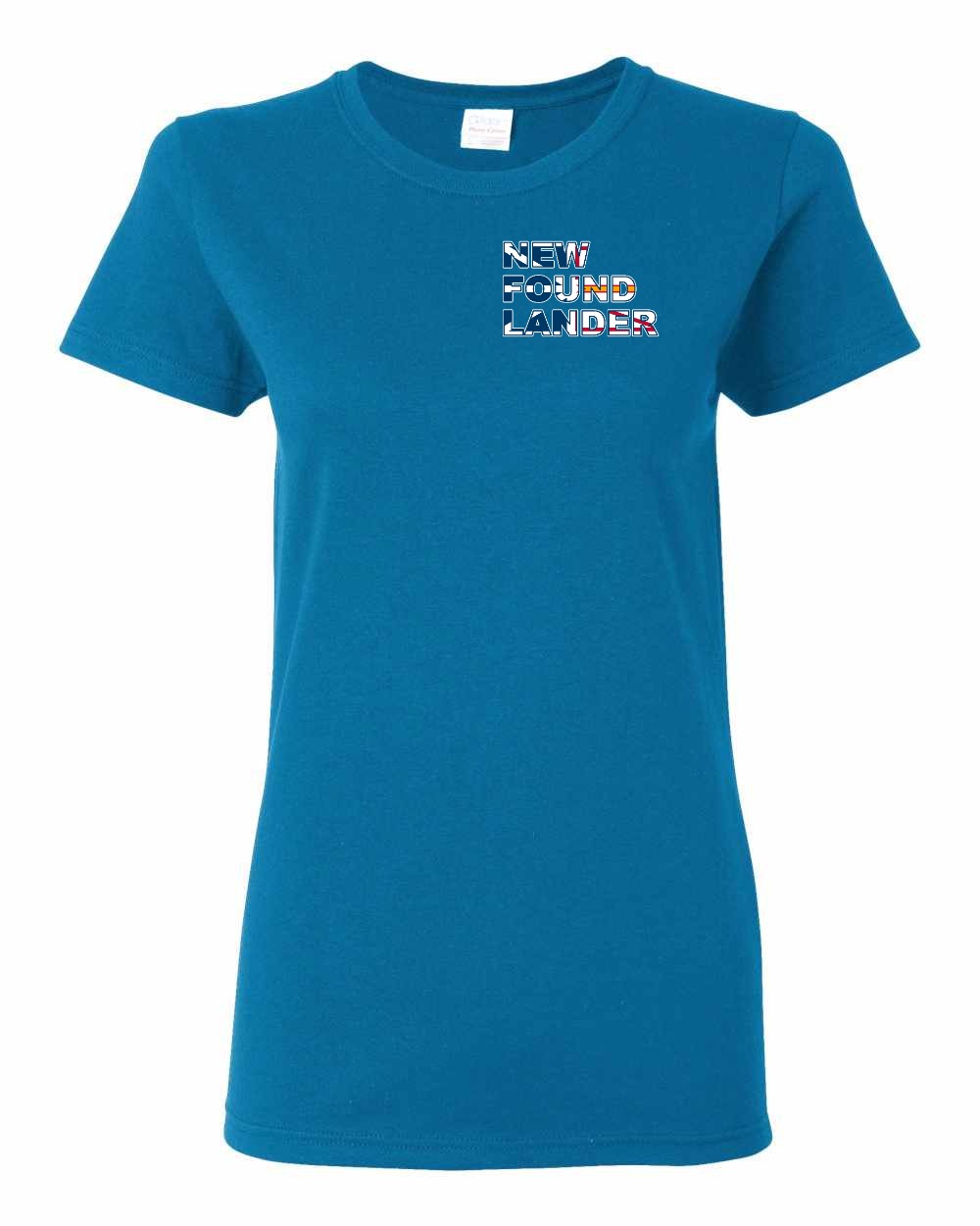 New Found Lander Left Chest and Back Women's Tee
