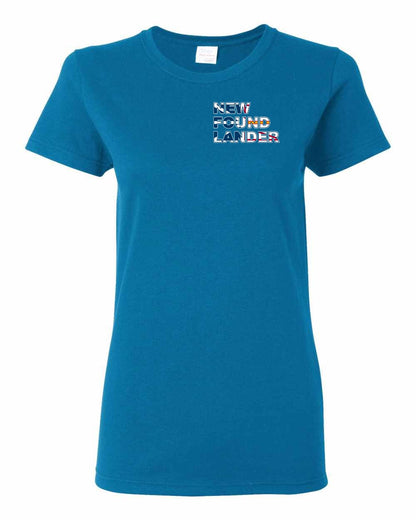 New Found Lander Left Chest and Back Women's Tee