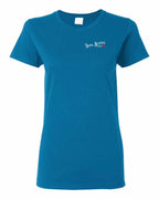 NS Girl Red Heart Left Chest Women's Tee