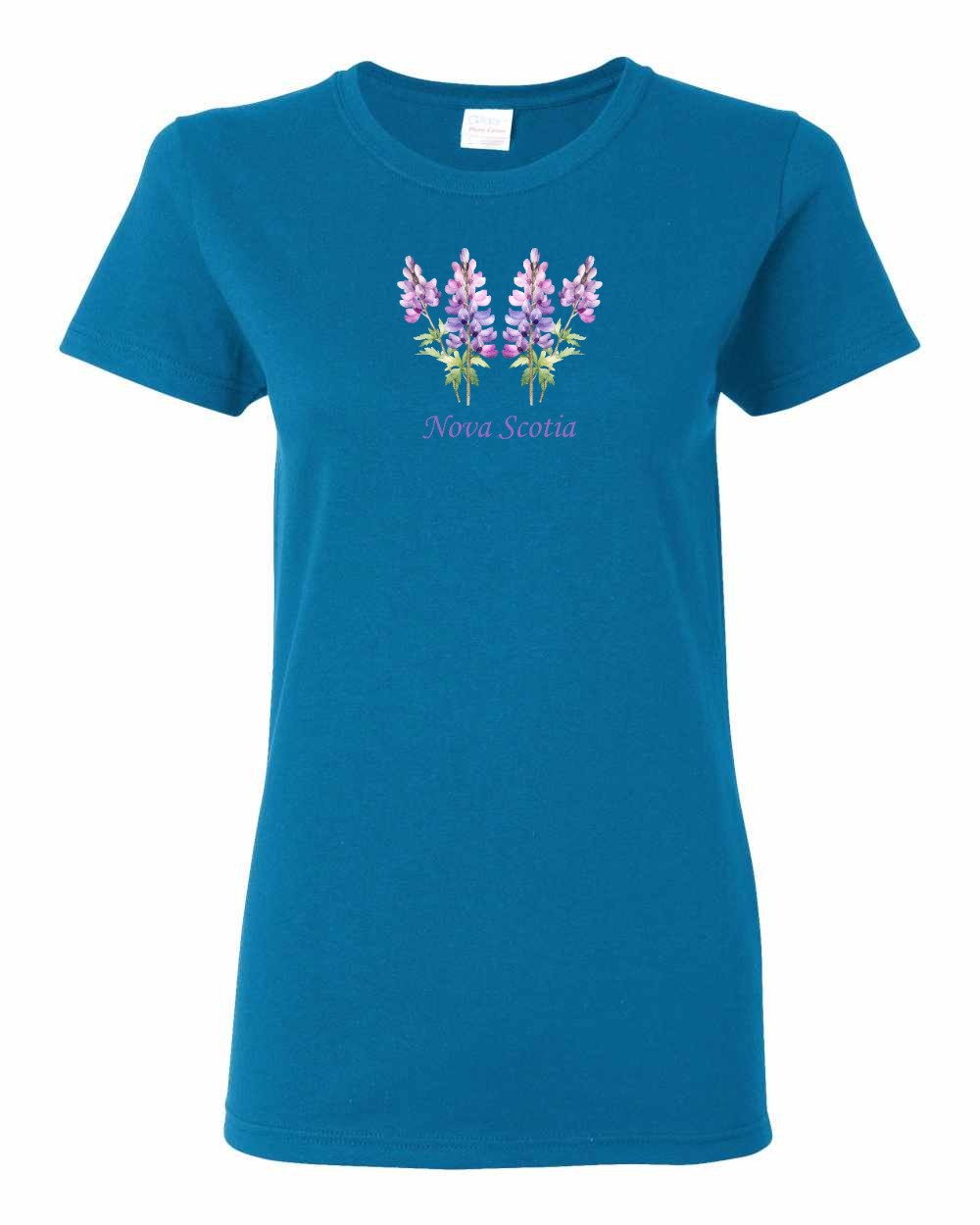 Nova Scotia Lupins Full womens-tee