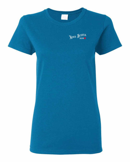 Nova Scotia Mom Left Chest womens-tee