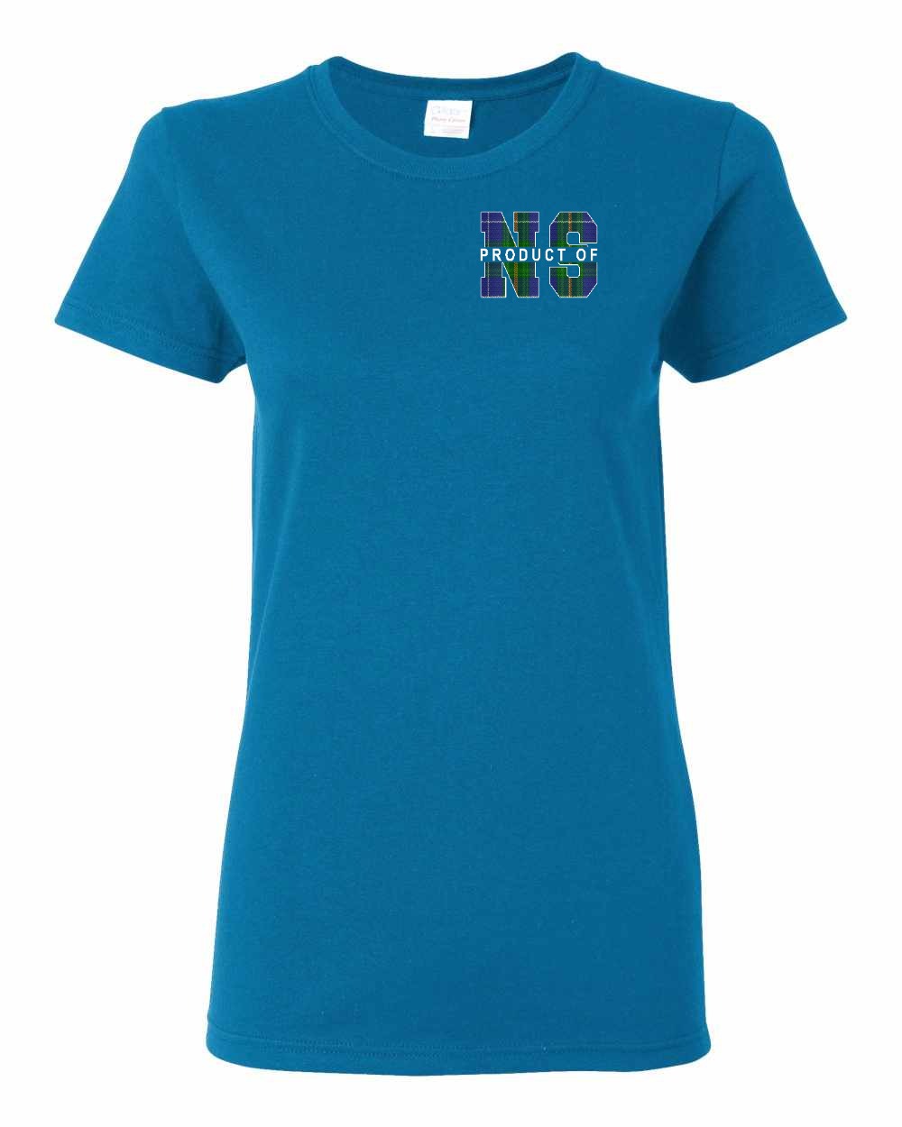 Product of NS Left Chest and Back womens-tee
