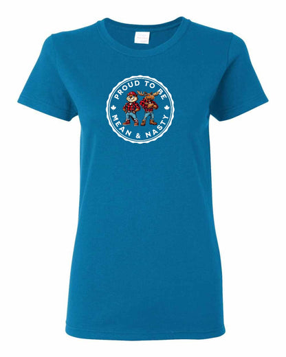 Proud to be Mean and Nasty Leaf Full Front Women's Tee