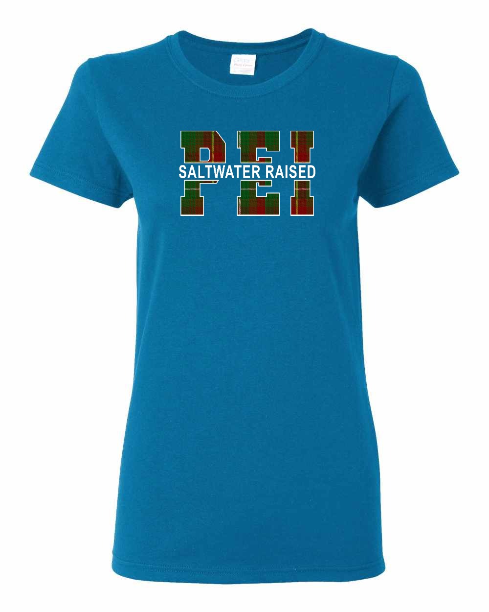 Prince Edward Island Saltwater Raised Full Front Women's Tee