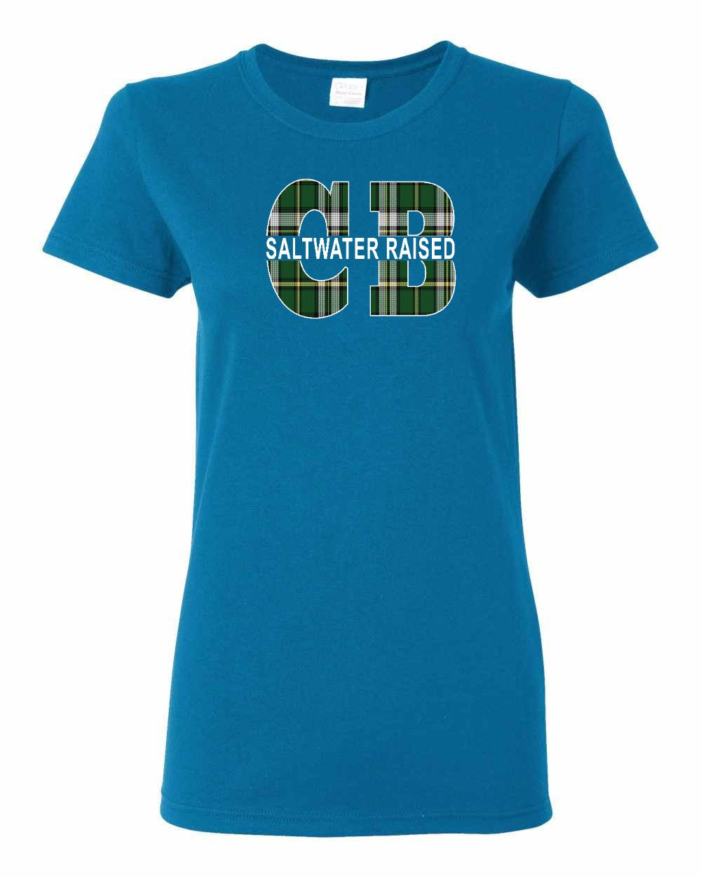 Saltwater Raised CB Full Women's Tee Printed NOT STITCHED
