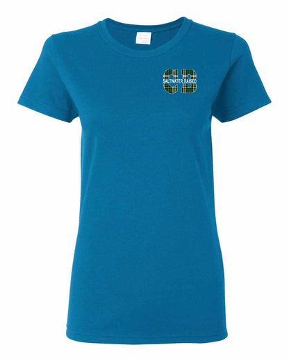 Saltwater Raised Left Chest Women's Tee