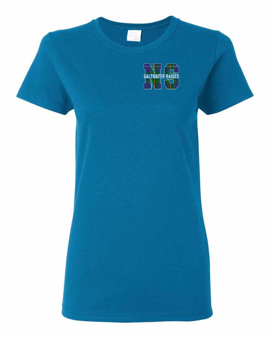 Saltwater Raised Left Chest womens-tee