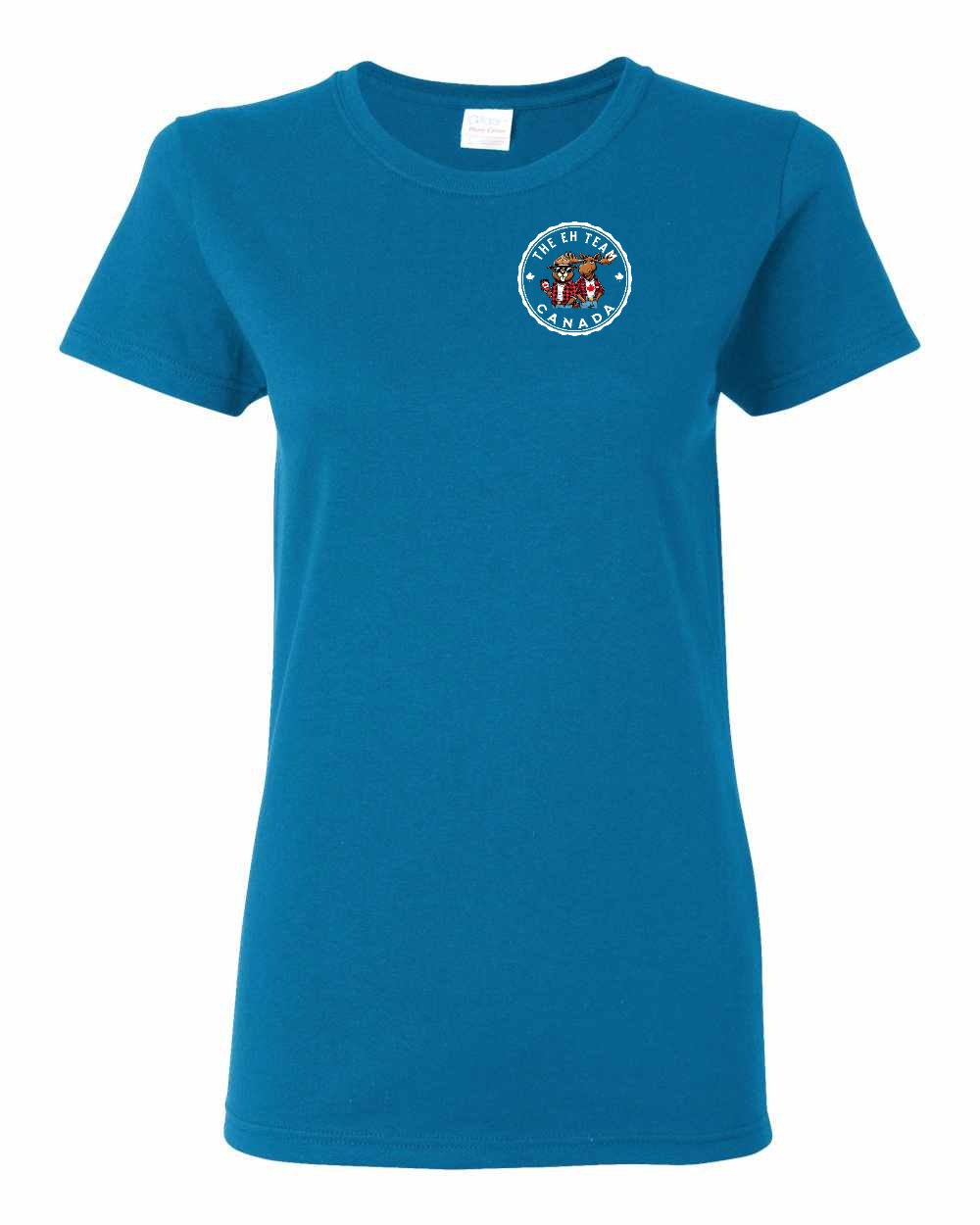The Eh Team! Left Chest Women's Tee - Gildan Canada (sewn Internationally)
