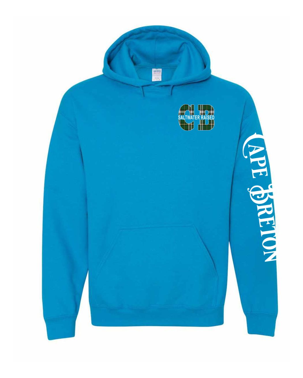CB Saltwater Raised Left chest and Sleeve Pullover Hoodie - Unisex