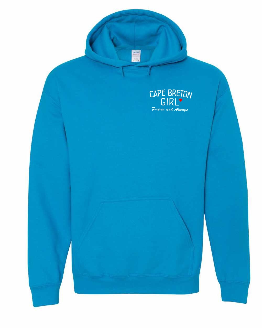 CB Girl Forever and Always Left Chest Pullover Hoodie - Unisex
