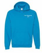 NB Girl Heart Dot Left Chest Pullover Hoodie - Unisex