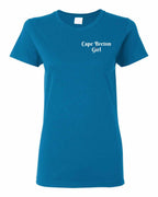 CB Girl Heart Dot Left Chest Women's Tee
