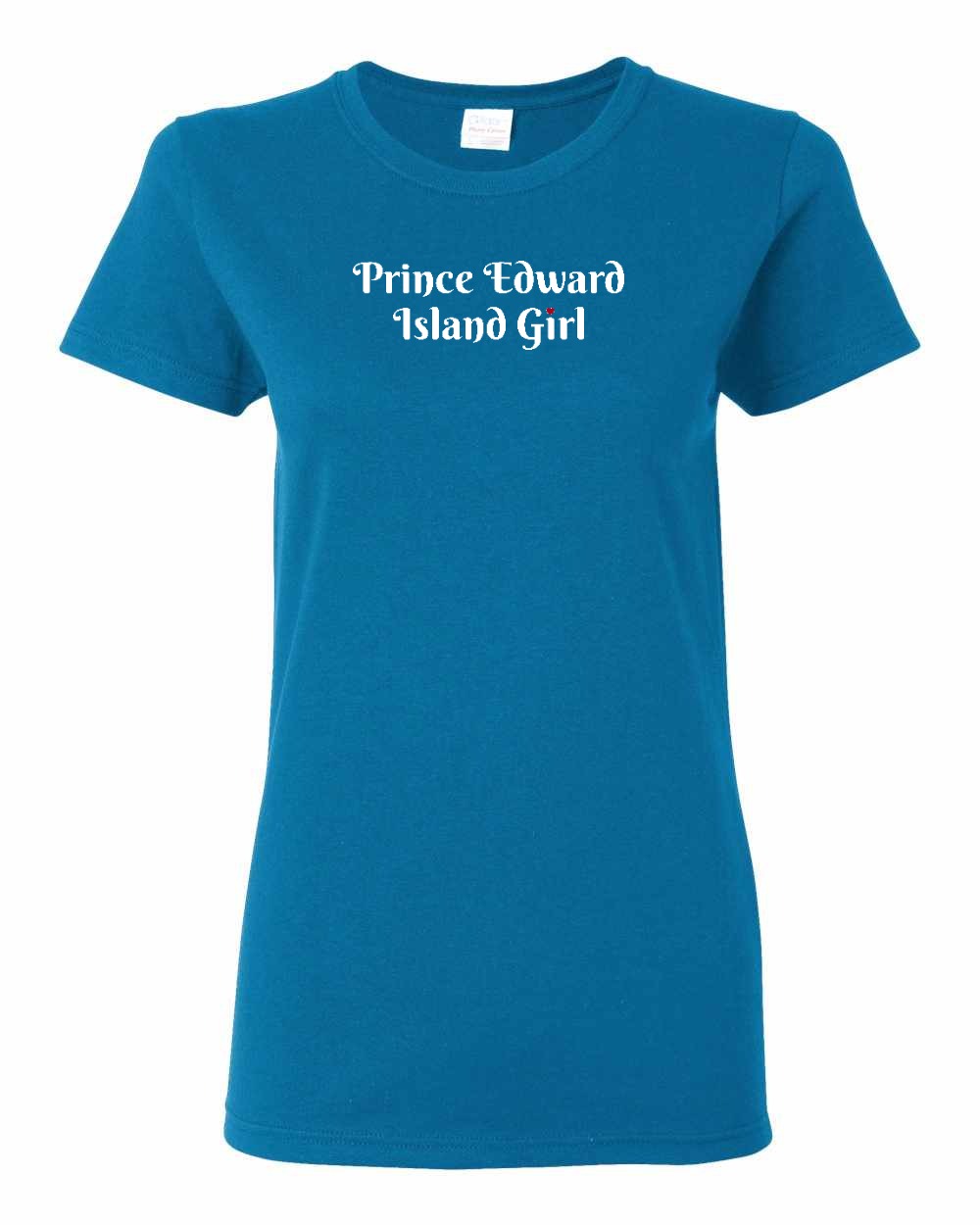 PEI Girl Heart Dot Women's Tee