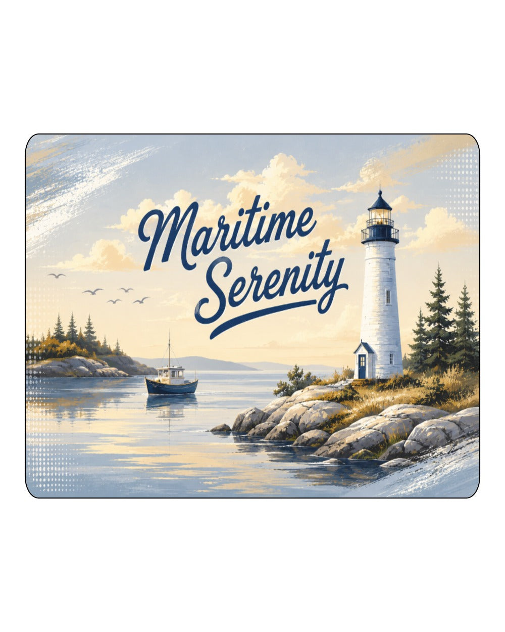 Maritime Serenity Day Sign