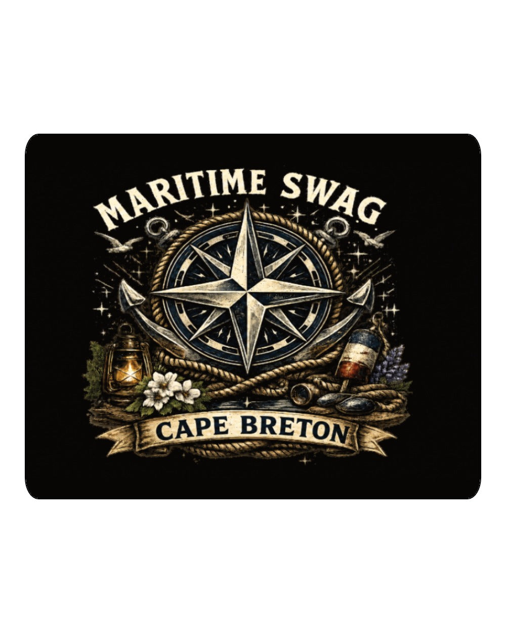 Maritime Swag Cb Compass Sign