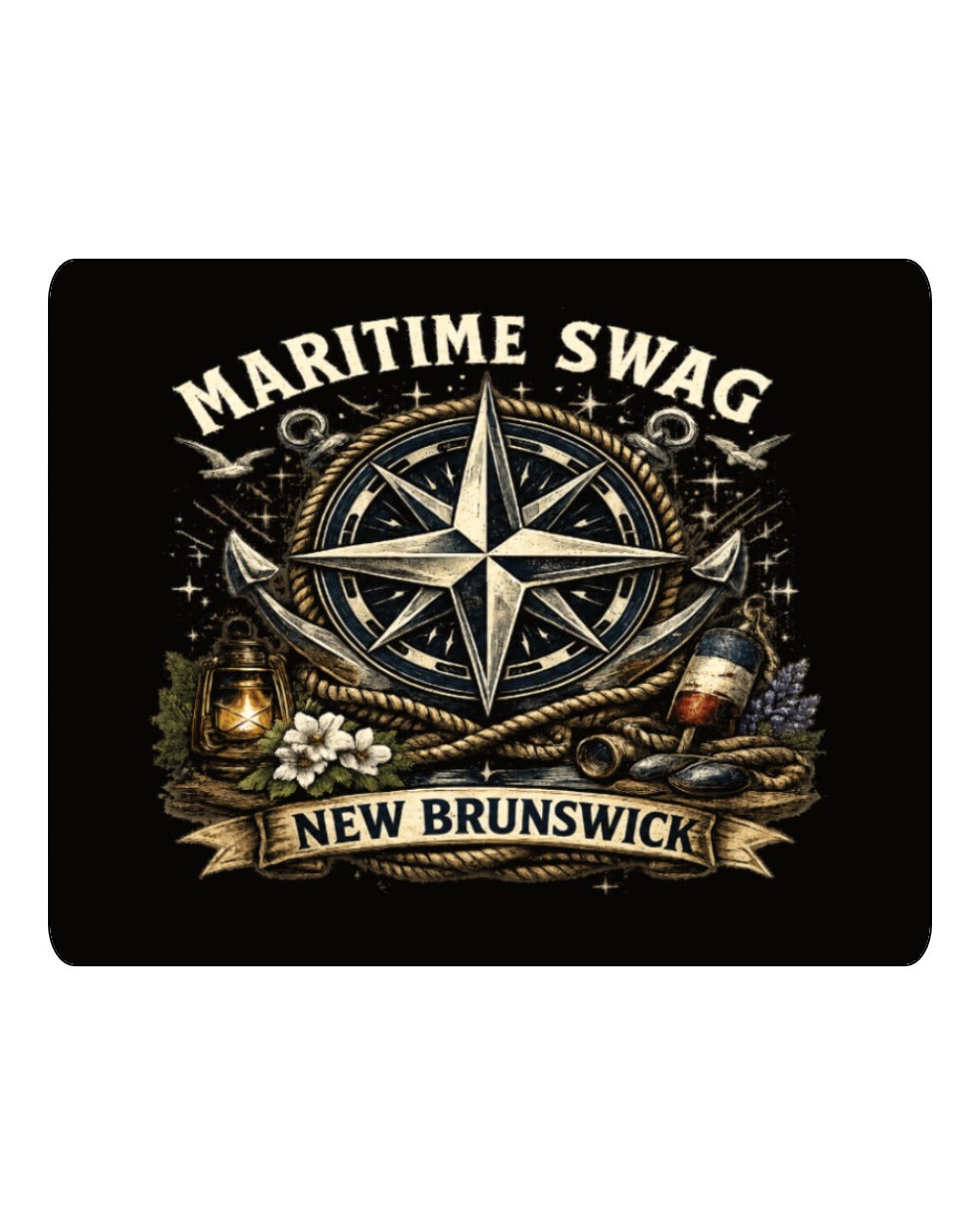 Maritime Swag Nb Compass Sign