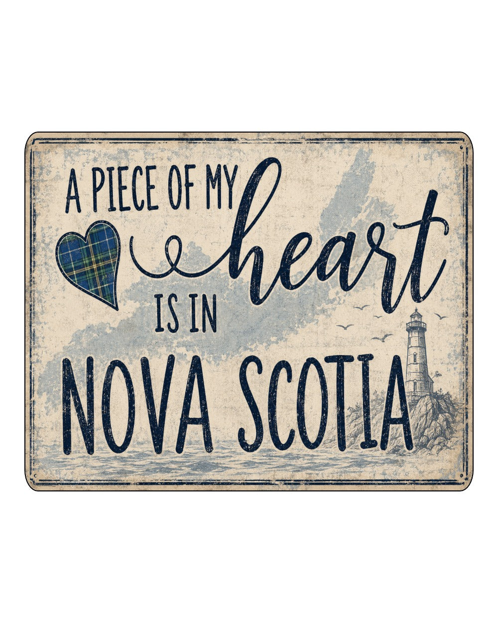 Piece of My Heart Ns Sign