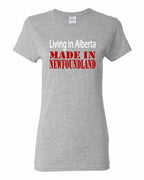 Living Alberta Made in NFLD Women's Tee