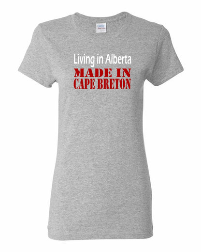 Living Alberta Made in Cape Breton Full Women's Tee
