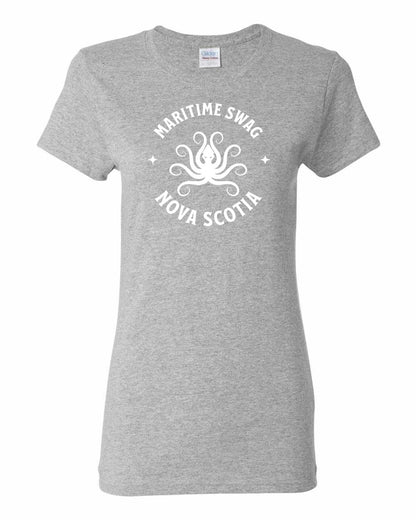 Maritime Swag Nova Scotia Octopus Full womens-tee
