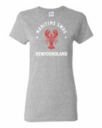 Maritime Swag NFLD Mandala Red Lobster Women's Tee