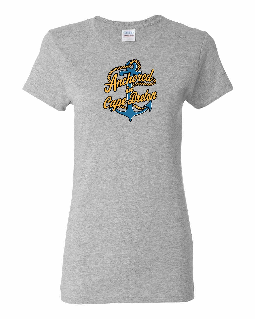 Anchored in Cape Breton (New Design) Full Women's Tee