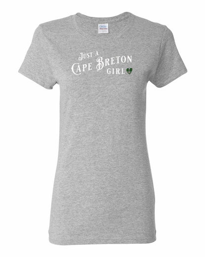 Just a Cape Breton Girl Tartan Full Women's Tee