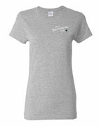 Just a NFLD Girl Tartan Left Chest Women's Tee