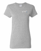 Just a NS Girl Tartan Left Chest Women's Tee