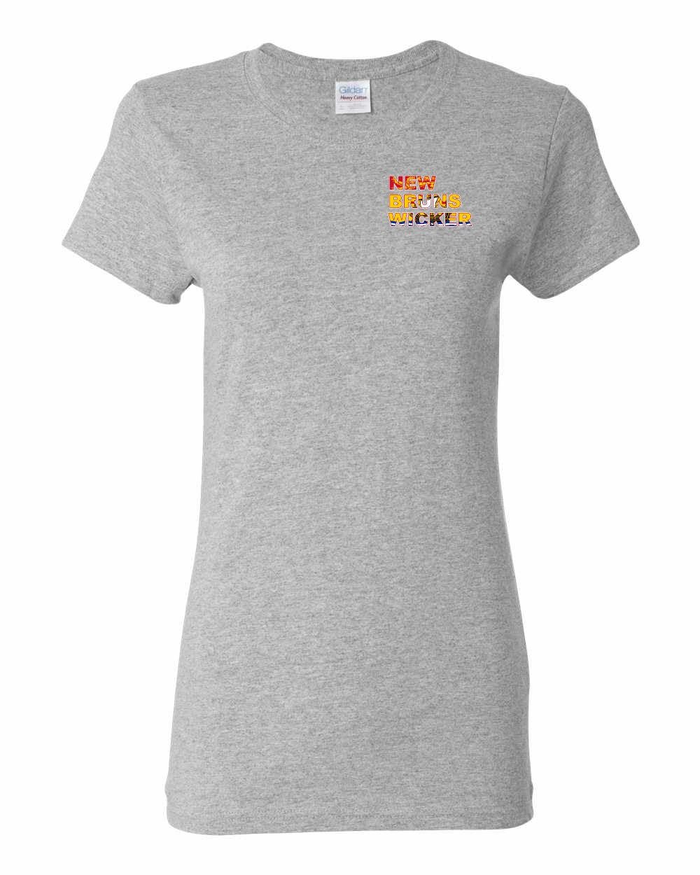 New Bruns Wicker Left Chest Women's Tee