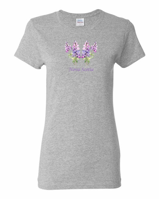 Nova Scotia Lupins Full womens-tee