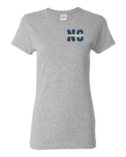 Saltwater Raised Left Chest womens-tee