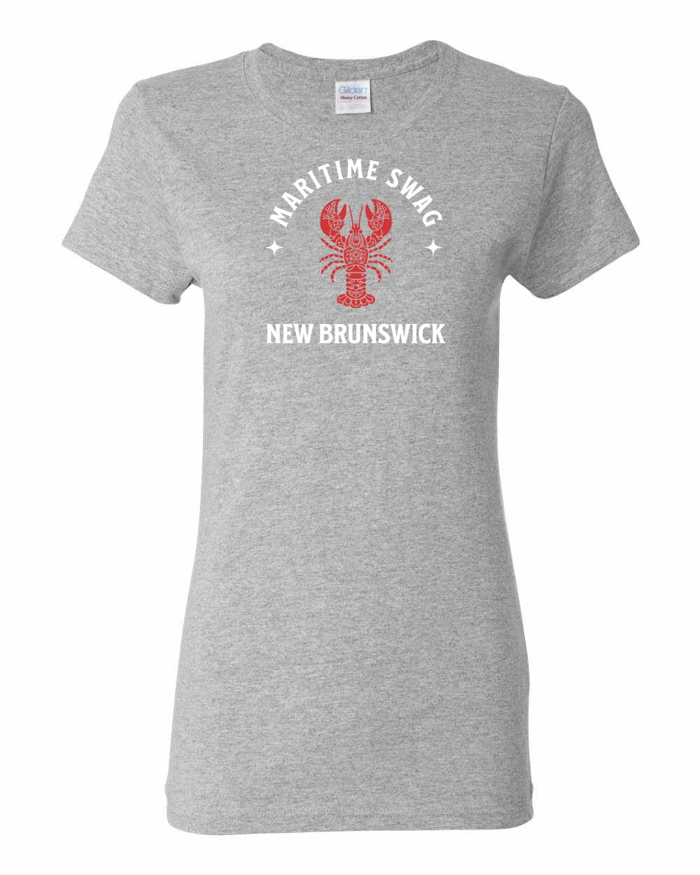 Maritime Swag New Brunswick Mandala Red Lobster Full Women's Tee