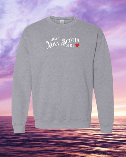 Just a Nova Scotia Girl Sweatshirt