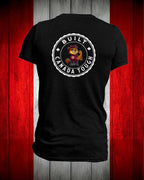 Built Canada Tough Rosie Left Chest and Back Men's Stanfield's Tee