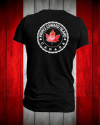 PEI Canada left chest and back Men's Stanfield's Tee