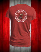 Built Canada Tough axe Male Beaver Left Chest And Back Men's Stanfield's Tee