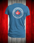 PEI Canada left chest and back Men's Stanfield's Tee