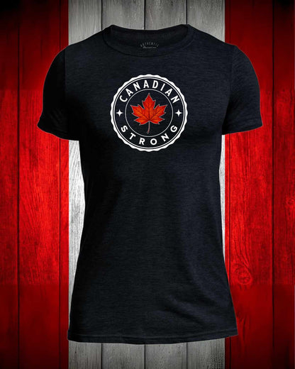 Canadian Strong Leaf Full Front Men's Stanfield's Tee