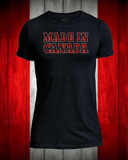 Made in Canada Plaid Full Men's Stanfield's Tee