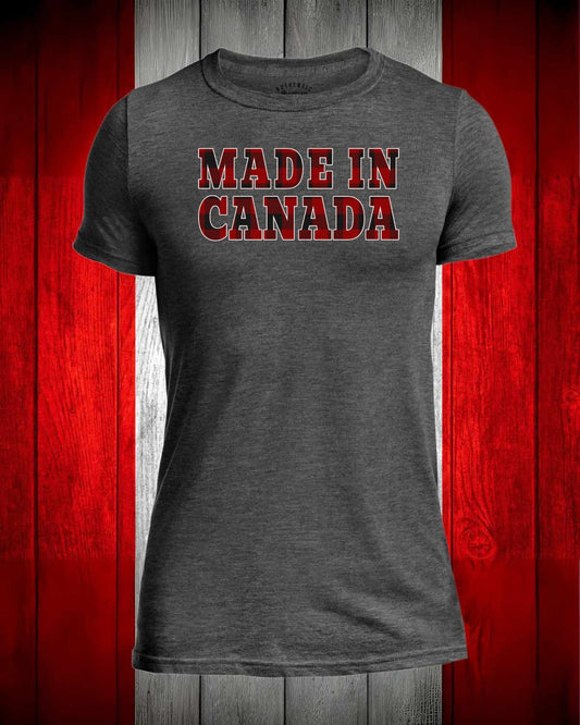 Made in Canada Plaid Full Men's Stanfield's Tee