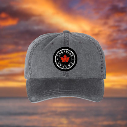 Canadian Strong Leaf design Hat