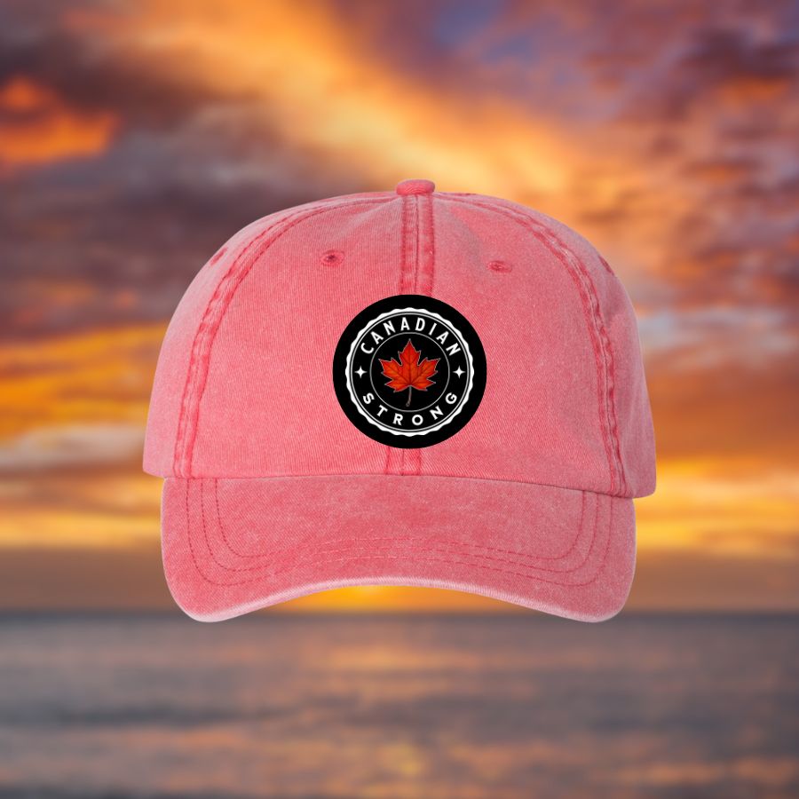 Canadian Strong Leaf design Hat