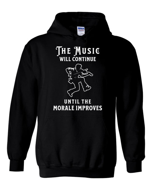 Maritime Swag Music will Continue Fiddle Hoodie