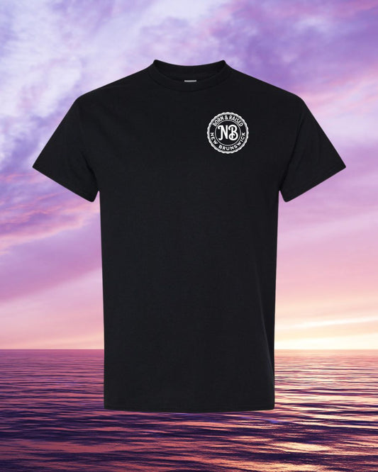 Born & Raised in NB Left Chest Tee