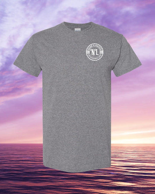 Born & Raised in NL Left Chest Tee