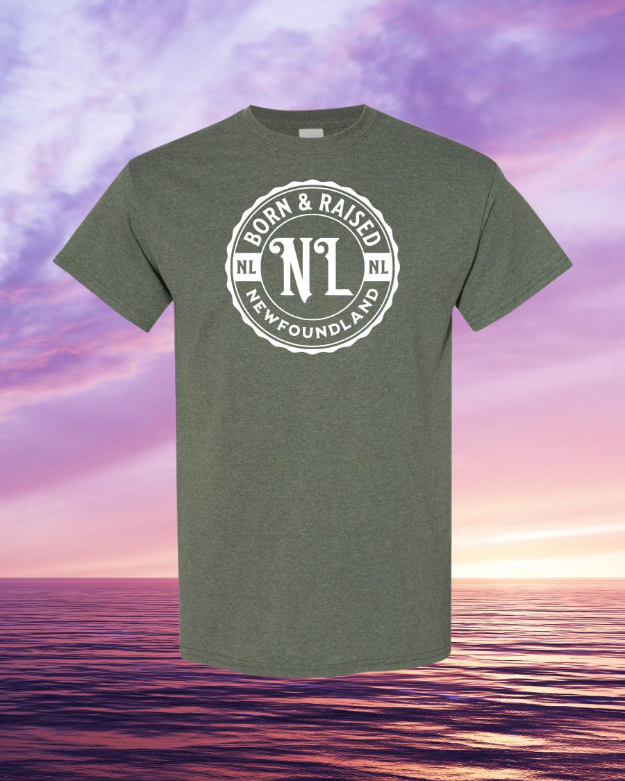 Born & Raised in NL Full Front Tee