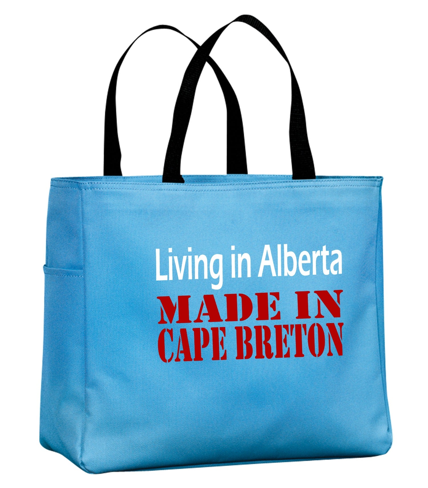 Living In Alberta Made In Cape Breton Tote Bag