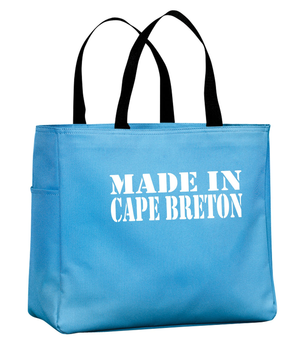 Made In CB White Lettering Tote Bag