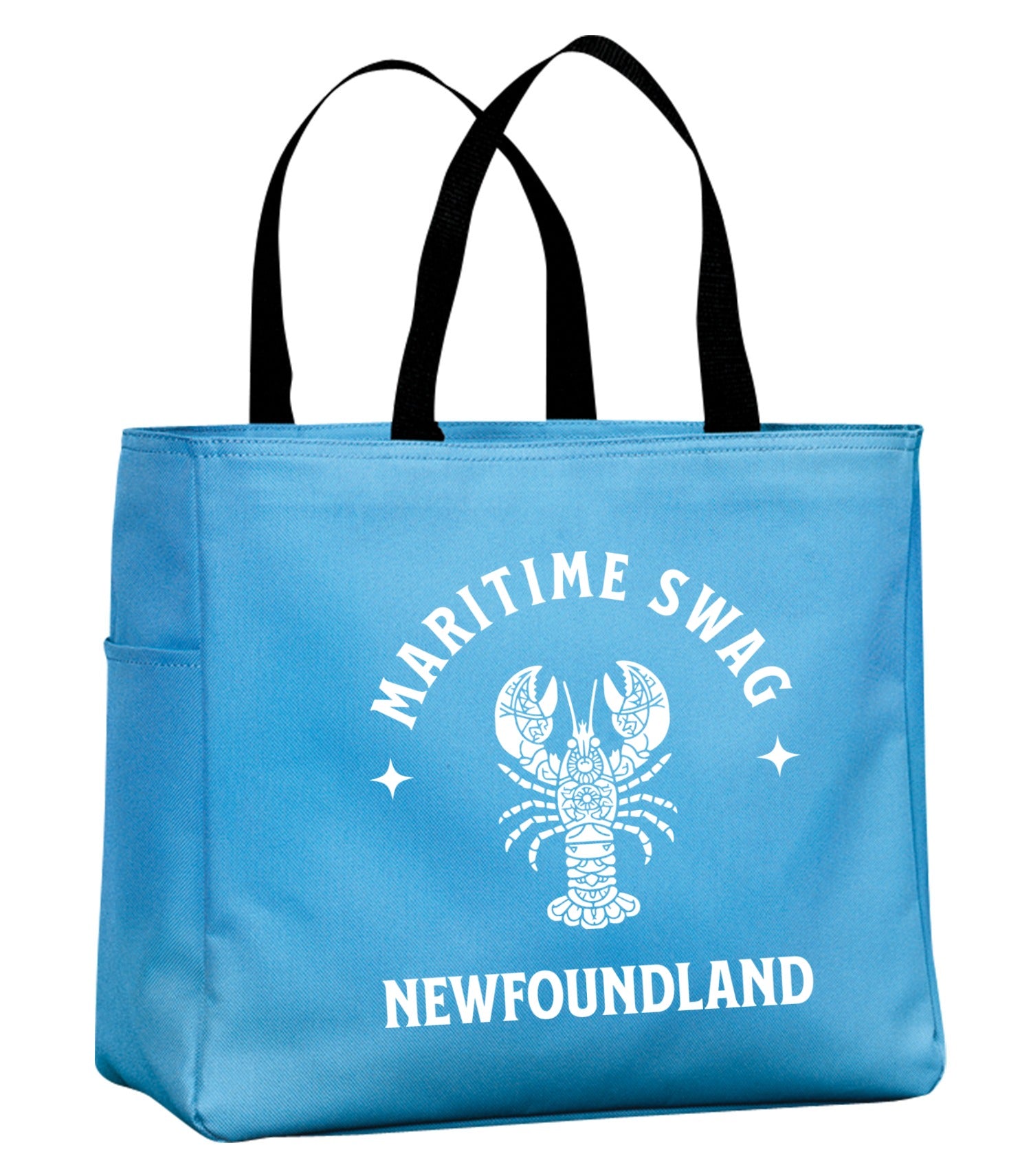 Maritime Swag NFLD White Lobster Tote Bag